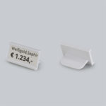 86 EH2-W - Etiketten-Halter 22x10 weiss