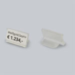 86 EH1-T - Etiketten-Halter 18x8 transparent